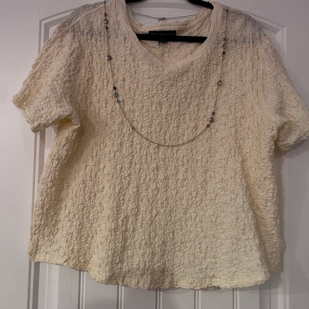 White short top